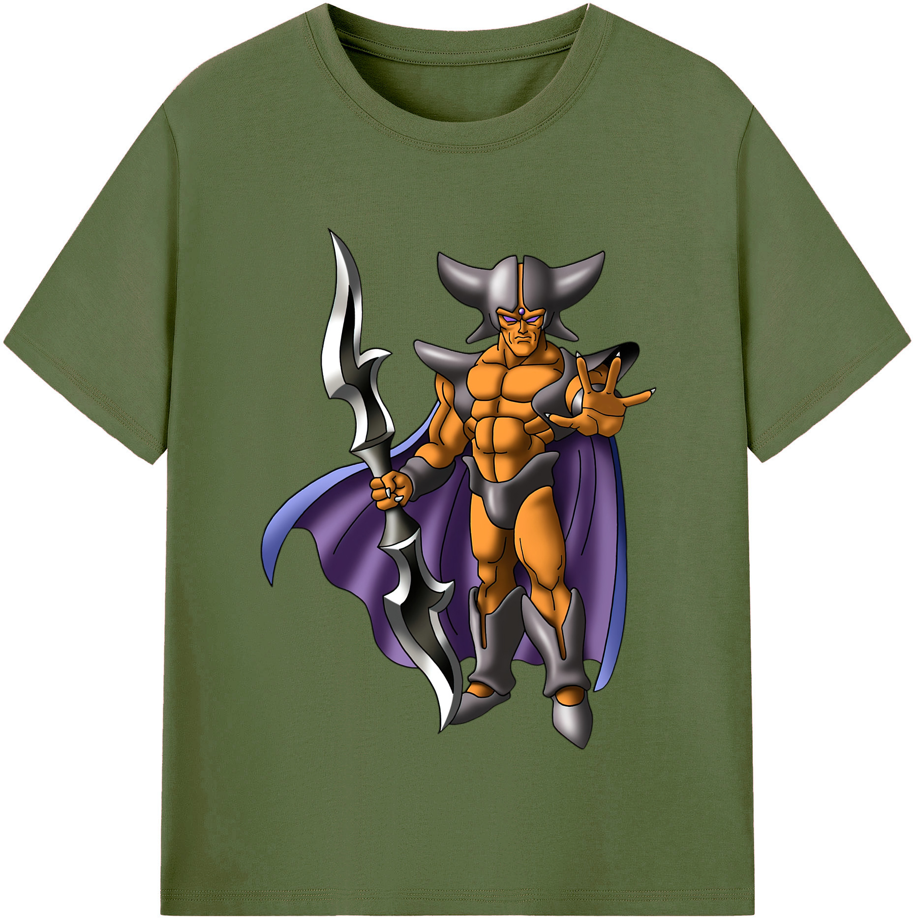 （画像用） ドラゴンクエスト Doragon Kuesuto Dragon Quest 綿100％半袖Tシャツ（フロントプリント）